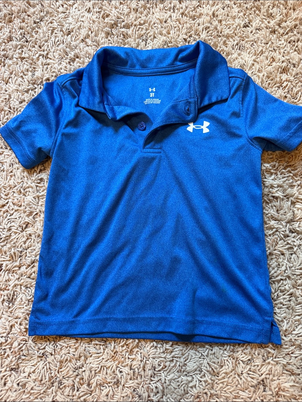 Under Armour Royal Blue Boys' Polo Shirt